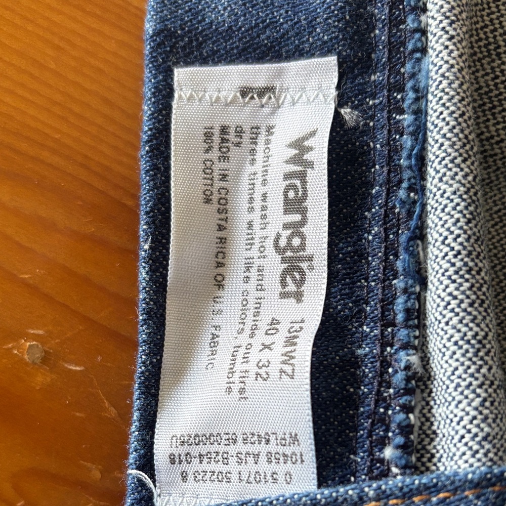 Wrangler Indigo Denim Pants